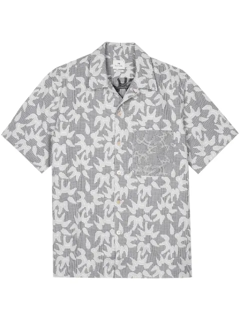 PS Paul Smith graphic-print cotton shirt