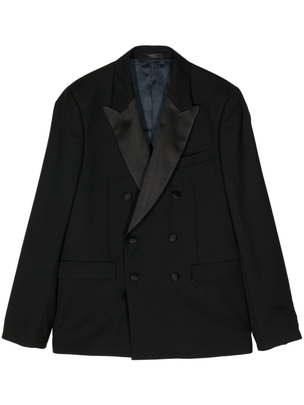 Paul Smith Double-breasted Blazer In Black