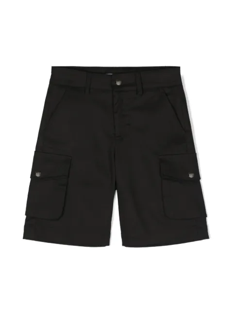 MSGM Kids shorts cargo con pinzas