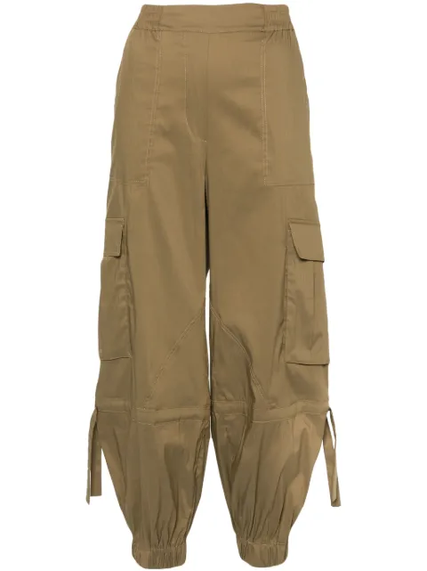 Semicouture Brunetta mid-rise cargo pants