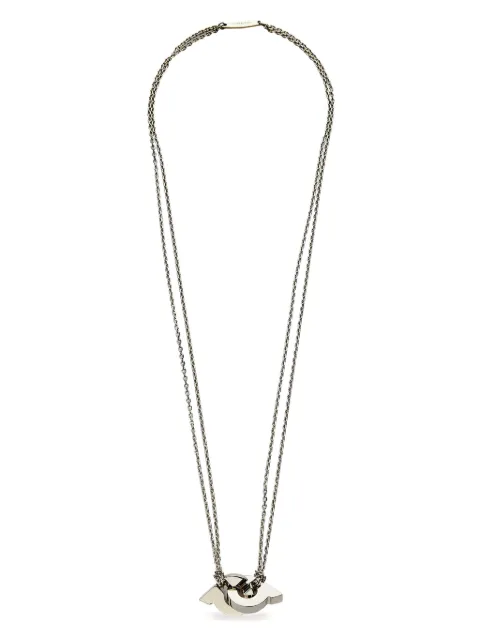 Ferragamo Gancini pendant necklace