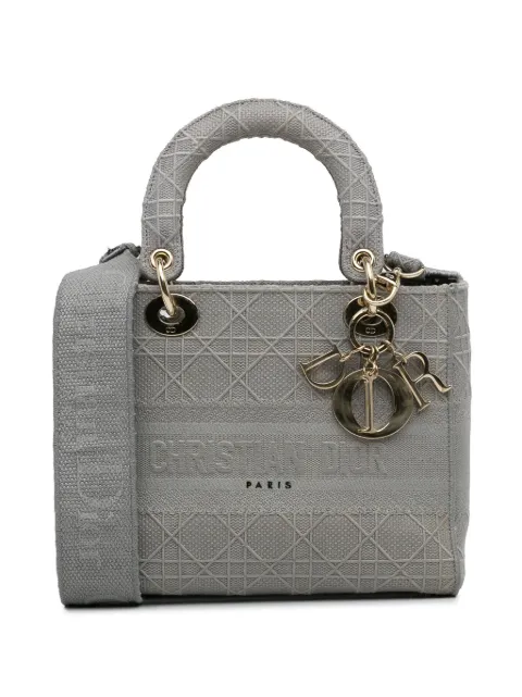 Christian Dior Pre-Owned 2020 Medium Cannage Lady D-Lite satchel
