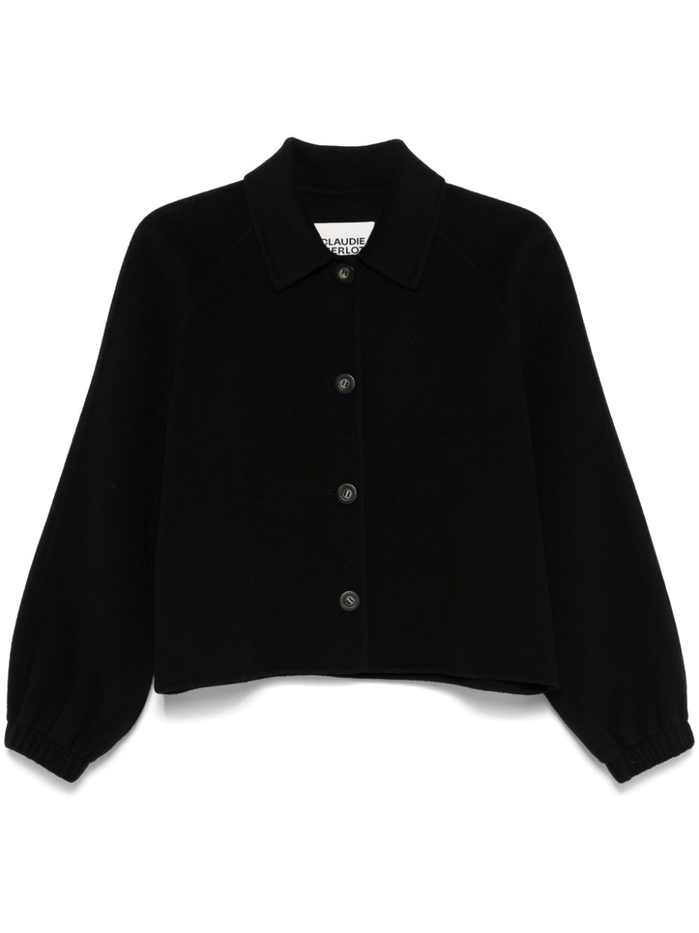 CLAUDIE PIERLOT CLASSIC-COLLAR JACKET 