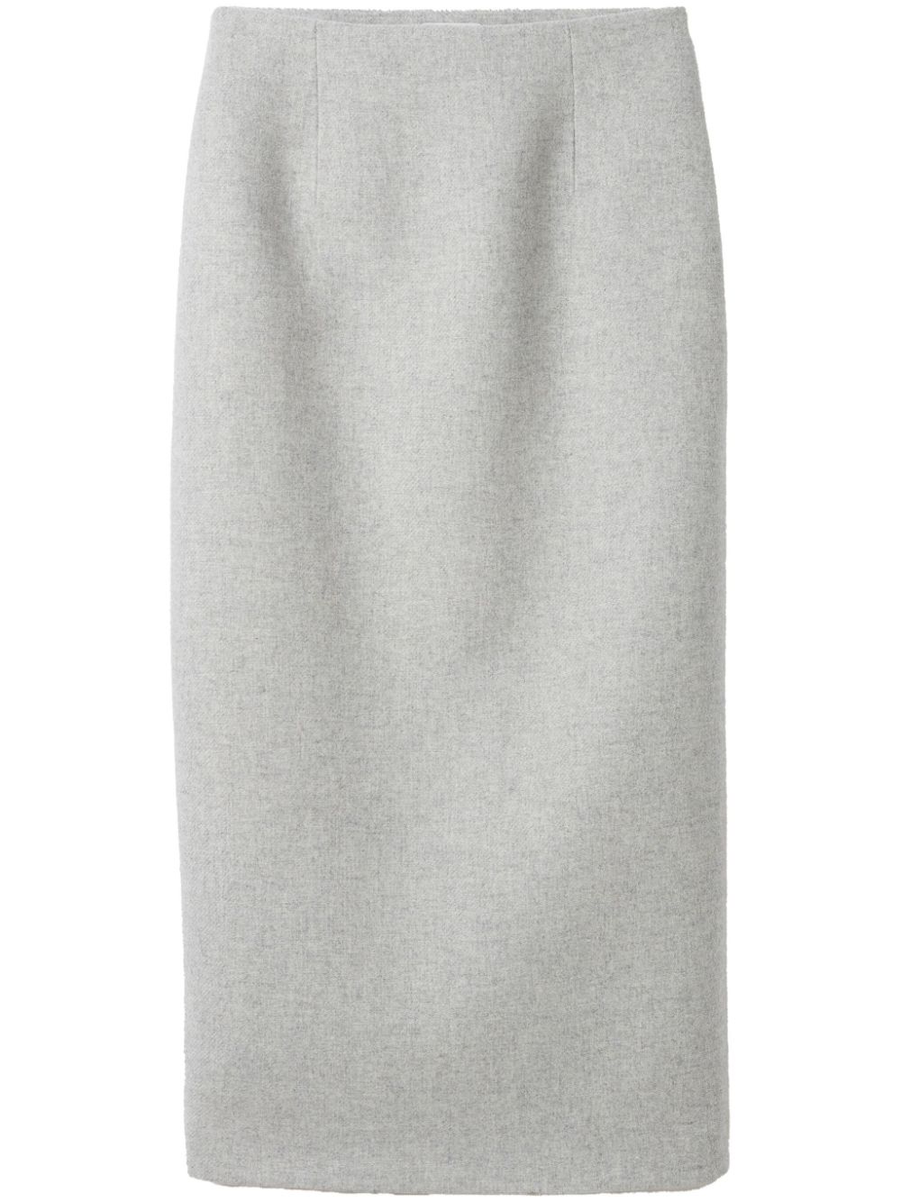 Claudie Pierlot Midi-rok met split Grijs