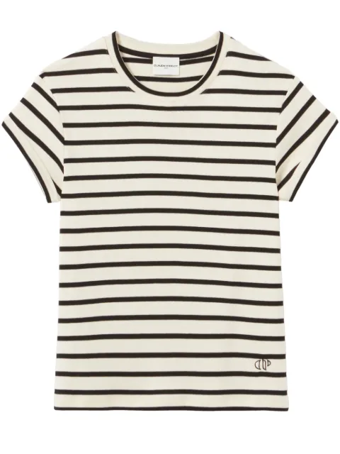 Claudie Pierlot striped short-sleeve T-shirt