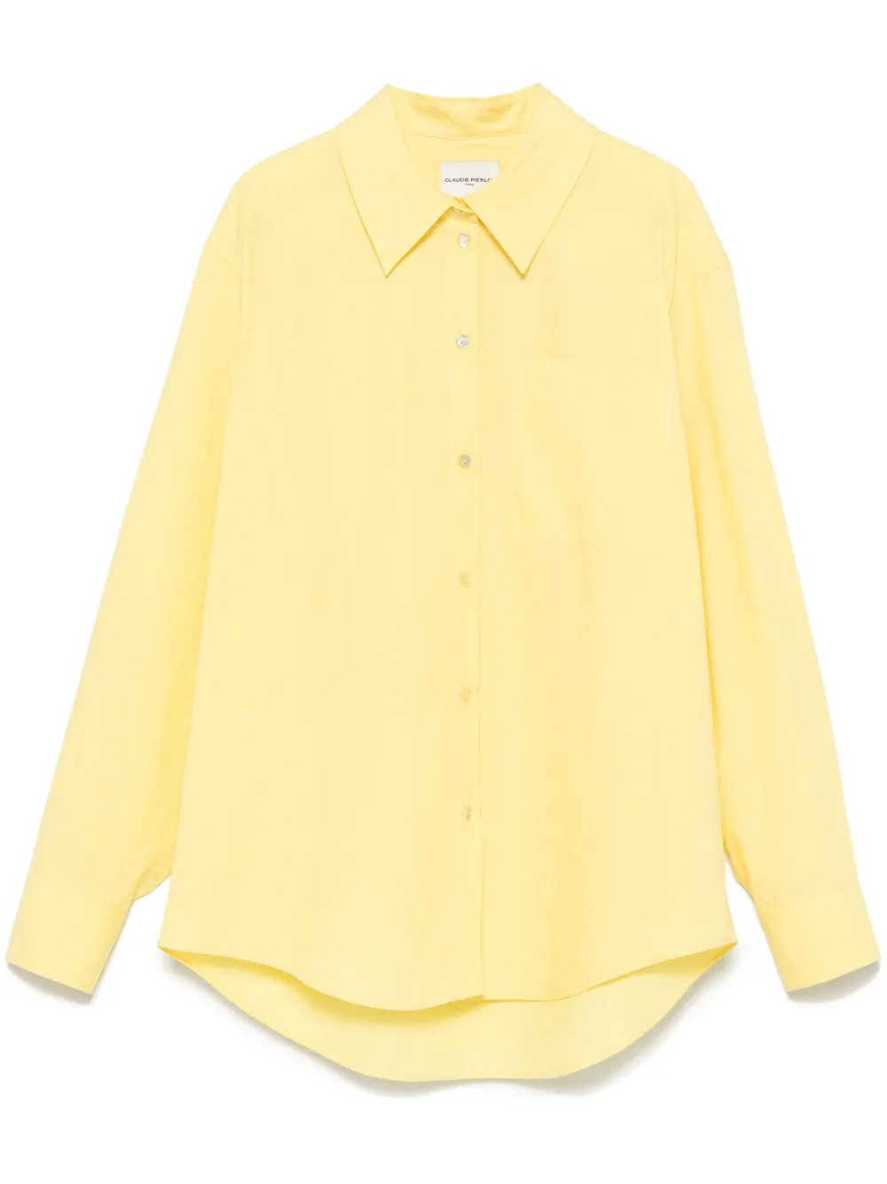 Claudie Pierlot buttoned shirt - Yellow