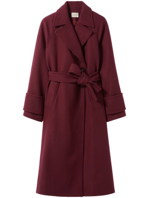 Claudie Pierlot belted midi coat