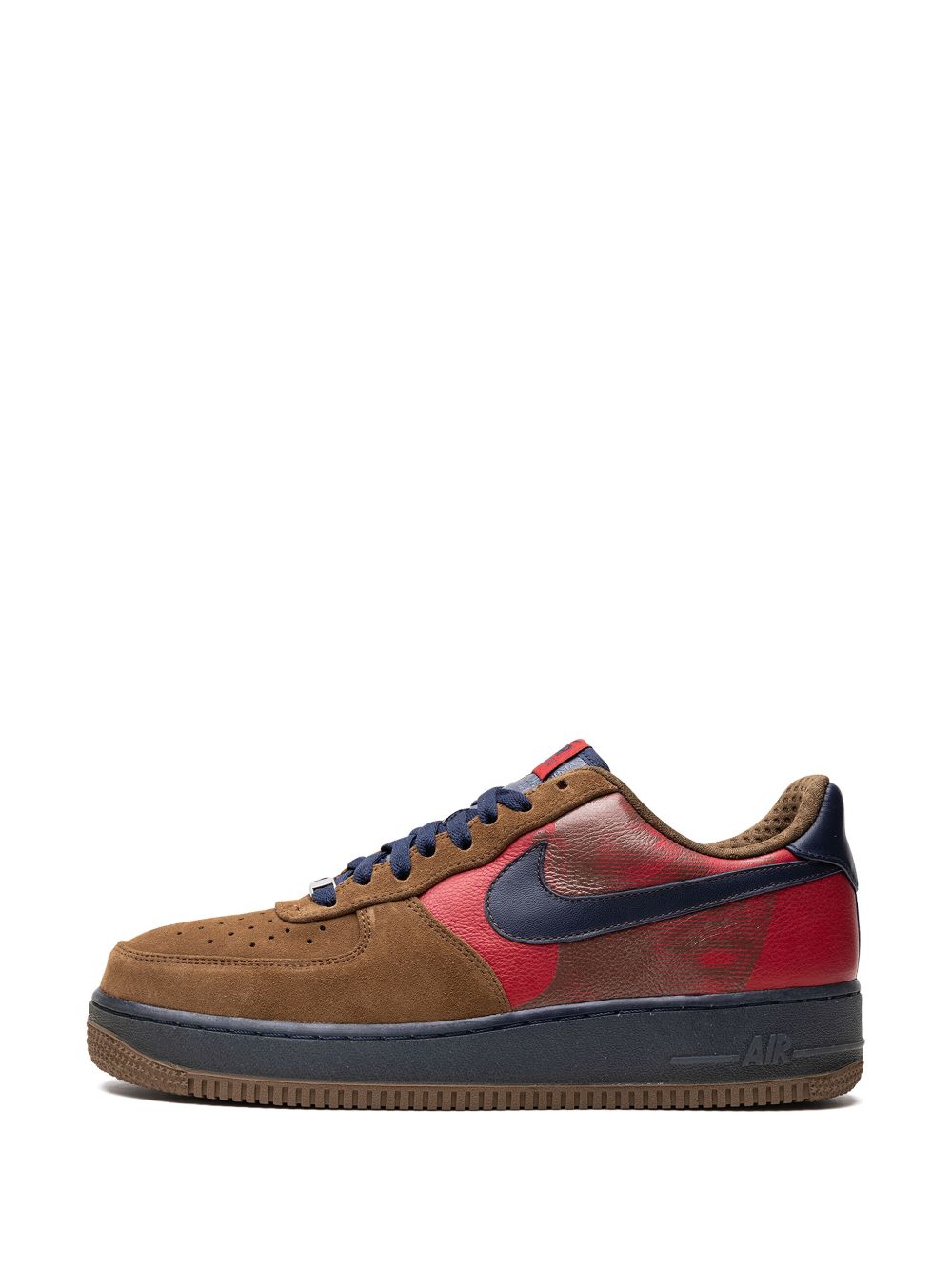 Shop Nike Air Force 1 Premium "vince Carter" Sneakers In Brown