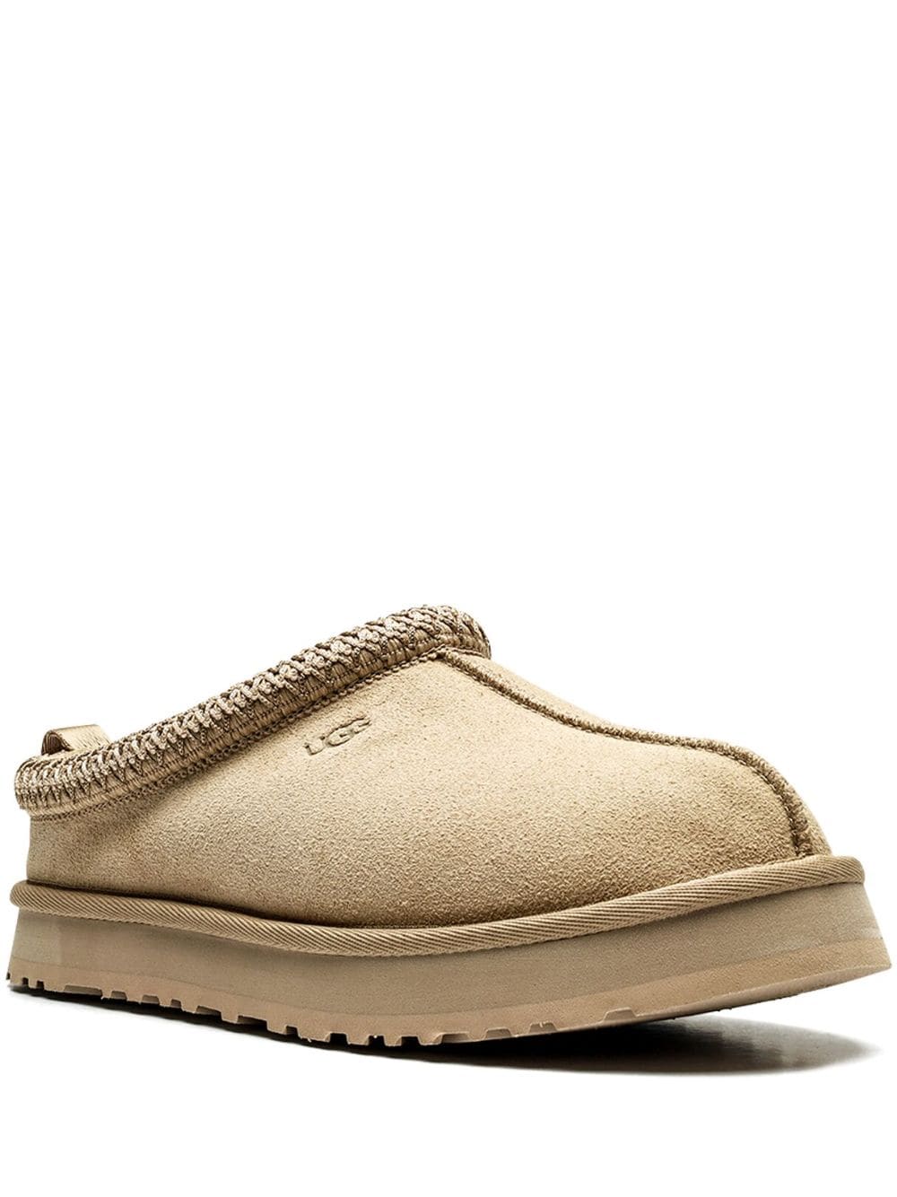 Ugg Kids' Tazz Suede Slippers In Neutrals