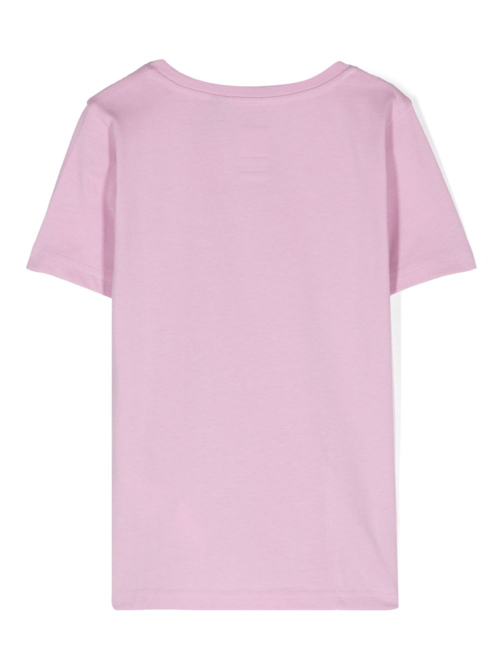 K Way Kids Katoenen T-shirt met logoprint - Roze