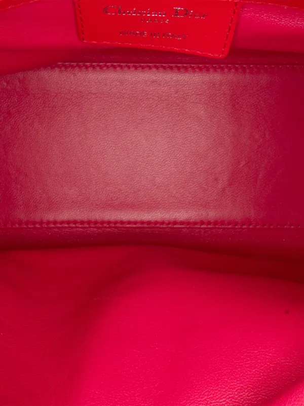 Christian Dior Pre-Owned 2013 カナージュ レディ サッチェル Christian Dior Pre-Owned 2013 カナージュ レディ サッチェル