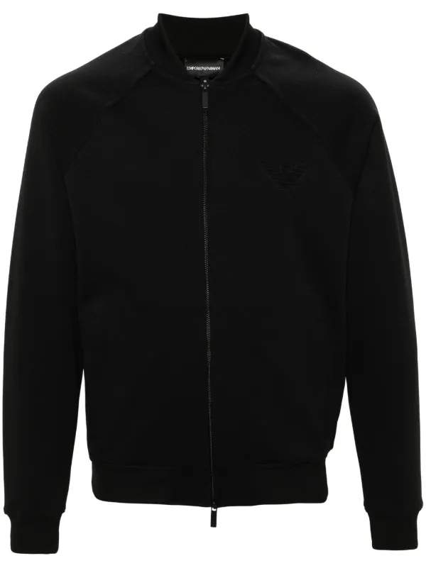 Emporio Armani logo-detail Bomber Jacket - Farfetch