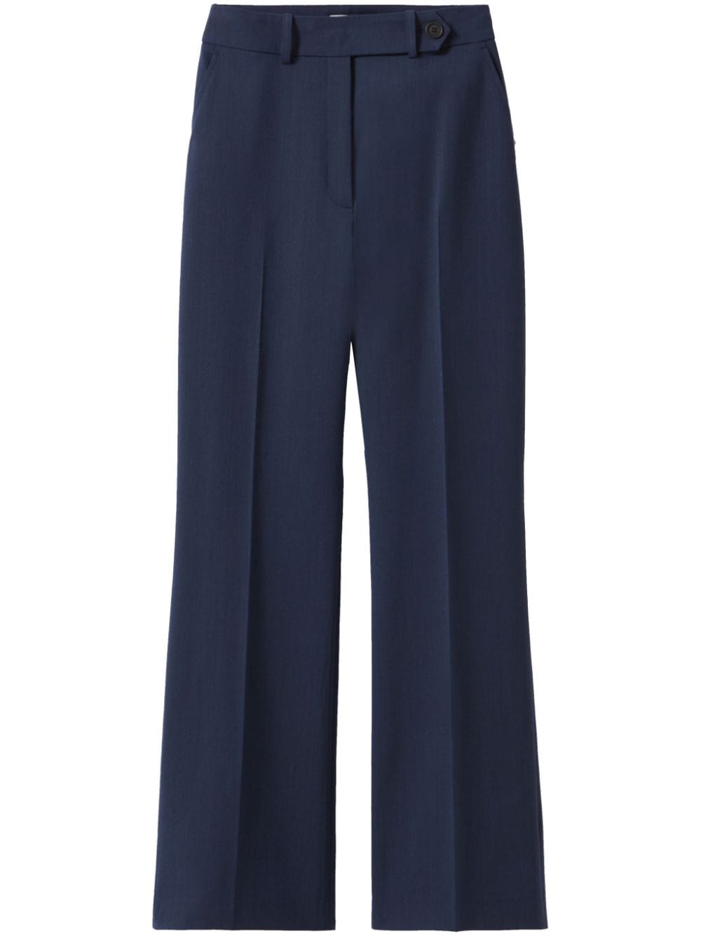 Shop Claudie Pierlot Tailored Trousers In Blue