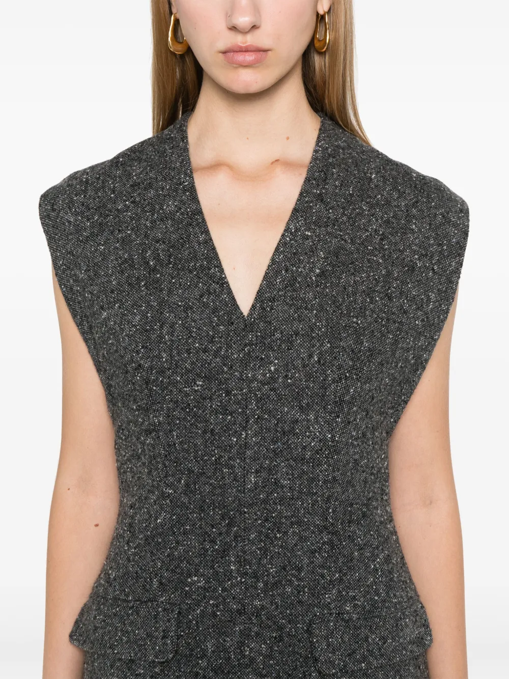 Claudie Pierlot Tweed pak Grijs