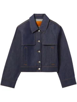 ★パリ CLAUDIE PIERLOT★ 襟 ウール ショート ジャケット 紺 Short coats for women | Claudie Pierlot