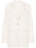 Claudie Pierlot oversize denim blazer - Neutrals