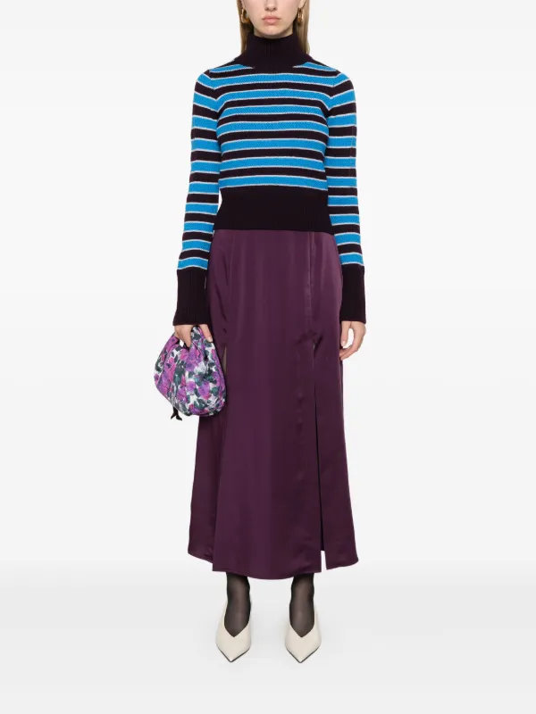 Claudie Pierlot プリーツ マキシスカート | レッド | FARFETCH JP