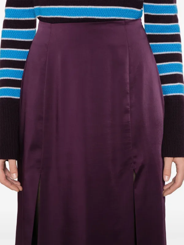 Claudie Pierlot プリーツ マキシスカート | レッド | FARFETCH JP