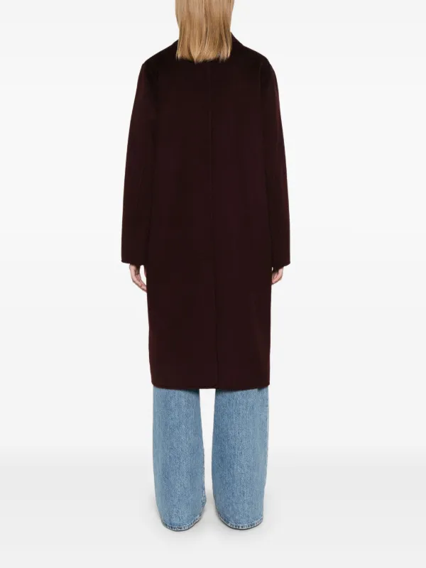 Claudie Pierlot ロング ダブルコート | レッド | FARFETCH JP