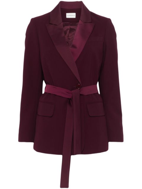 Claudie Pierlot belted tailored blazer