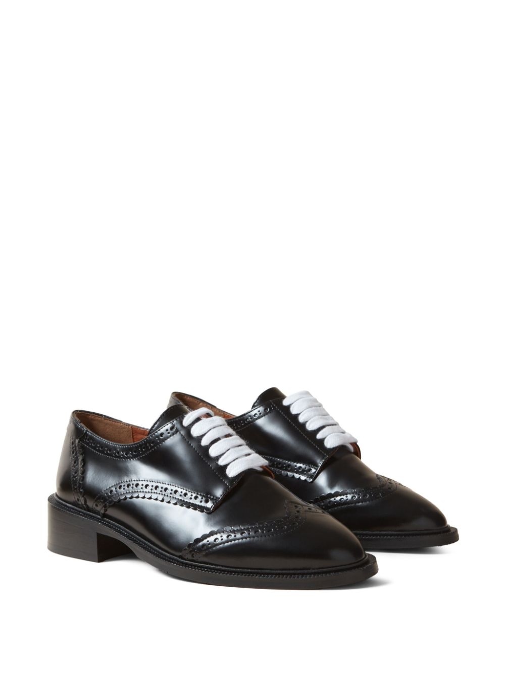 patent leather Derby shoes