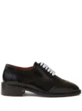 Claudie Pierlot patent leather Derby shoes - Black