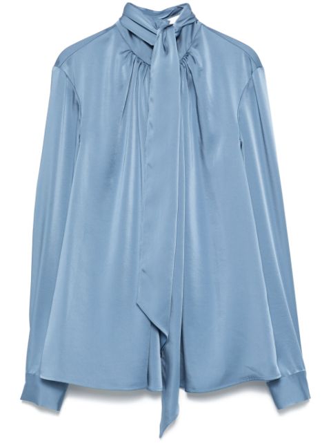 Claudie Pierlot pussy-bow collar blouse