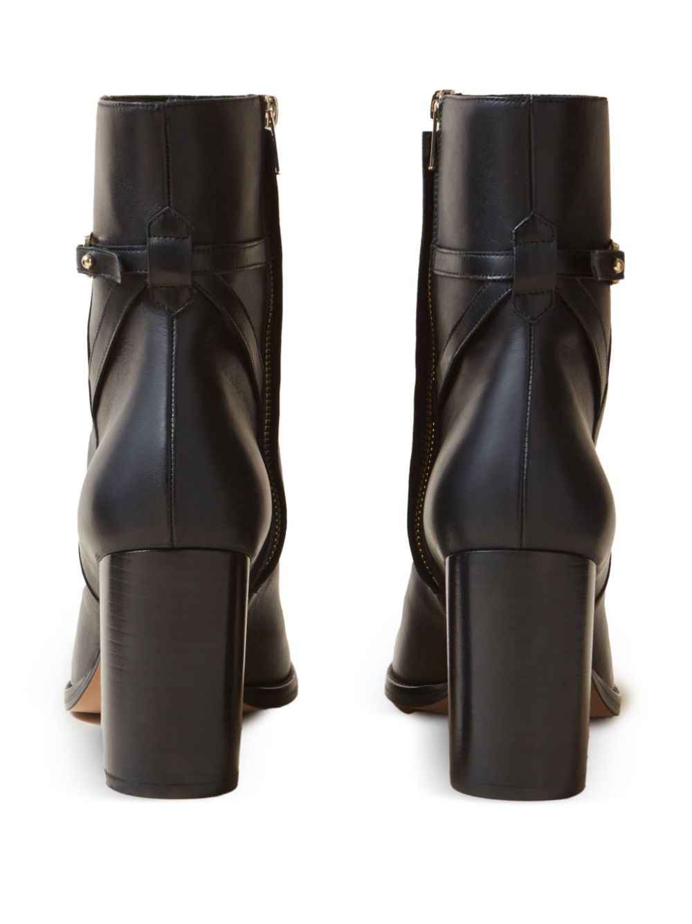 Claudie Pierlot 75mm leather boots Black