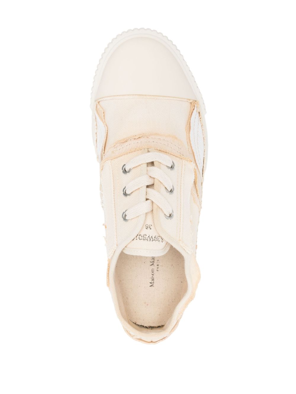 Maison Margiela Inside-out canvas sneakers Women