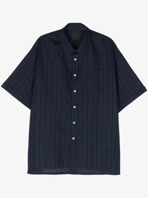Givenchy pinstriped cotton shirt