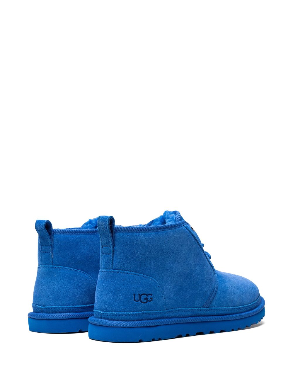 Shop Ugg Nuemel Suede Boots In Blue