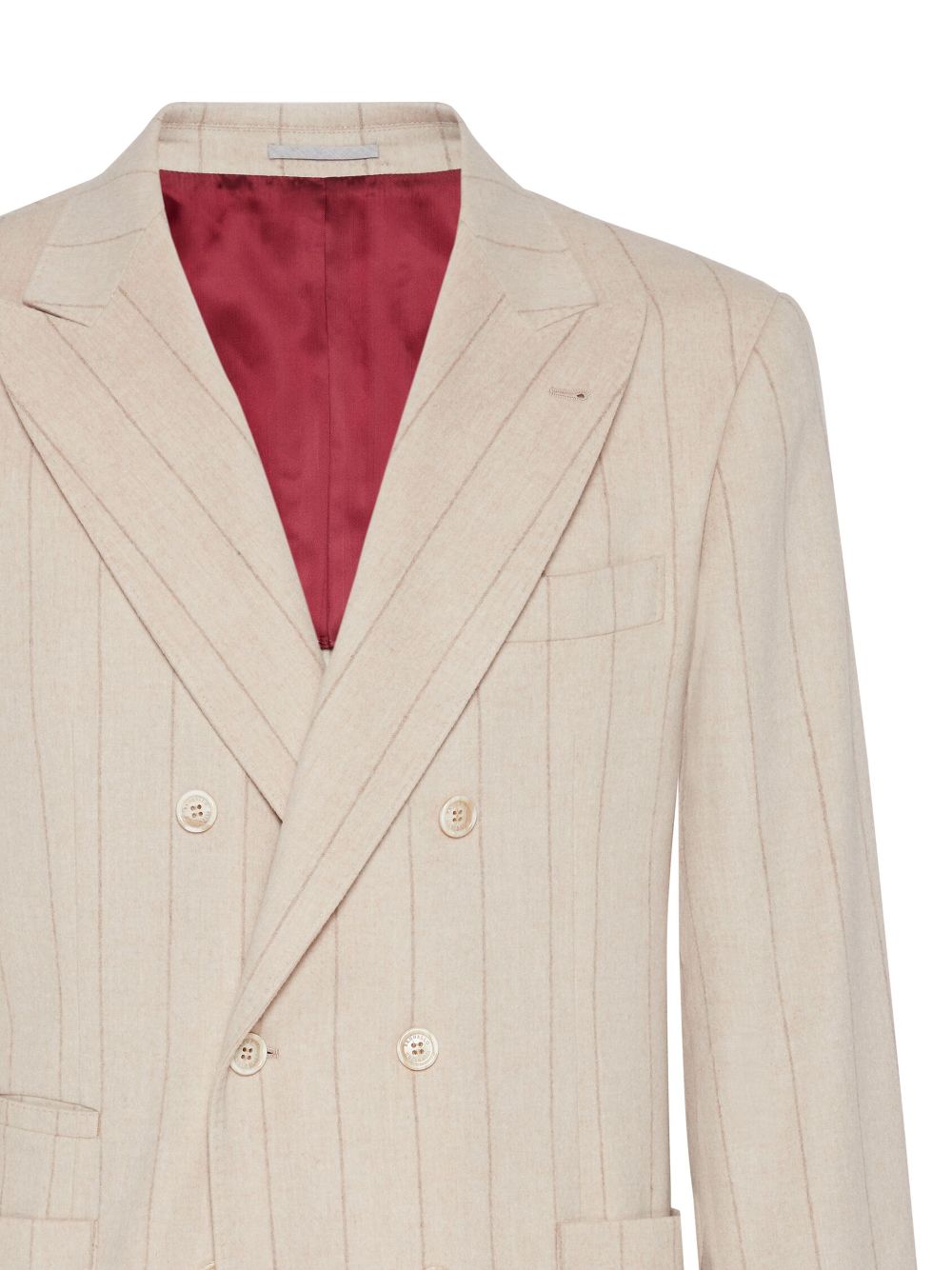 Tagliatore double-breasted striped blazer Men