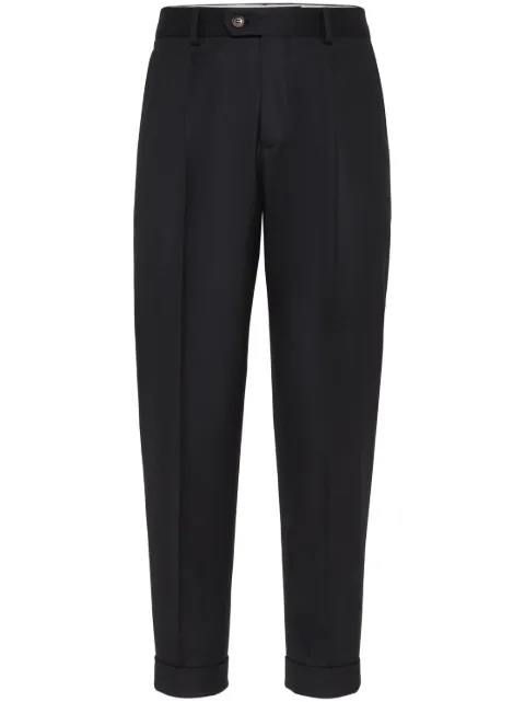 Brunello Cucinelli tapered-leg trousers