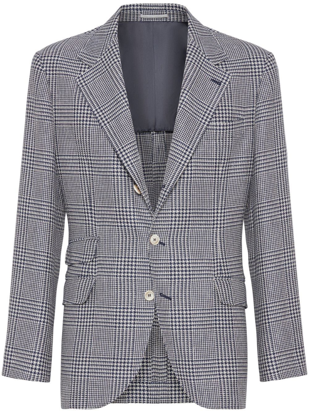 Brunello Cucinelli puppytooth blazer Men