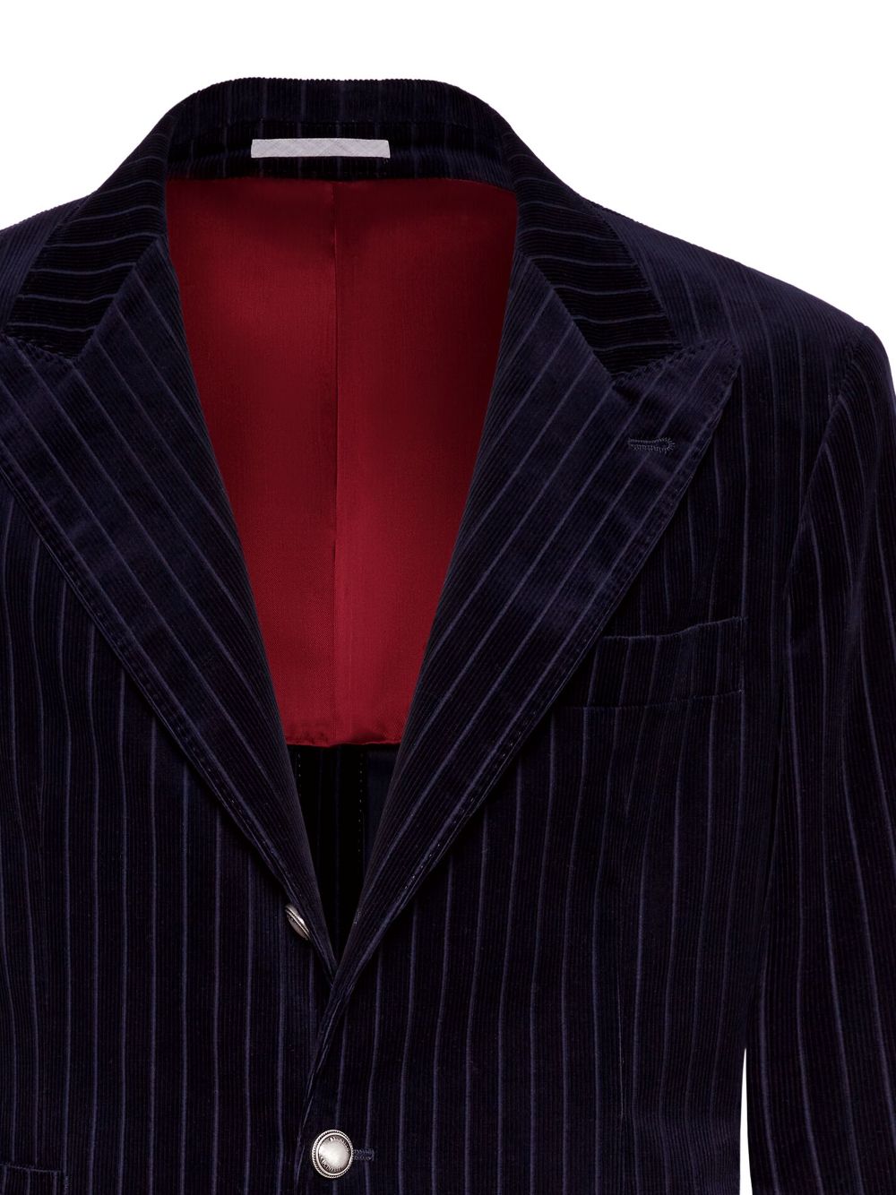 Brunello Cucinelli pinstriped corduroy blazer Men