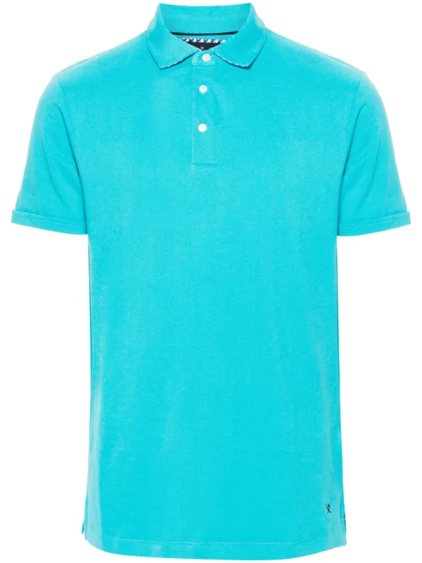 Hackett short-sleeve Cotton Polo Shirt Blue FARFETCH PH