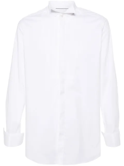 Tintoria Mattei pintuck-detail buttoned shirt