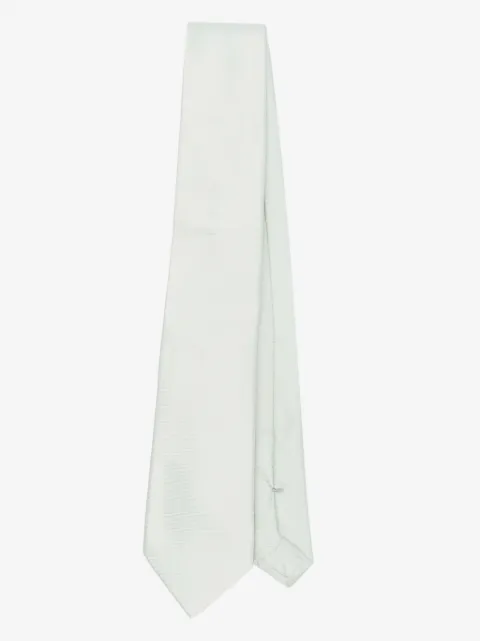 Versace corbata de seda con solapa