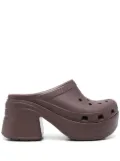 Crocs Siren 80mm mules - Brown