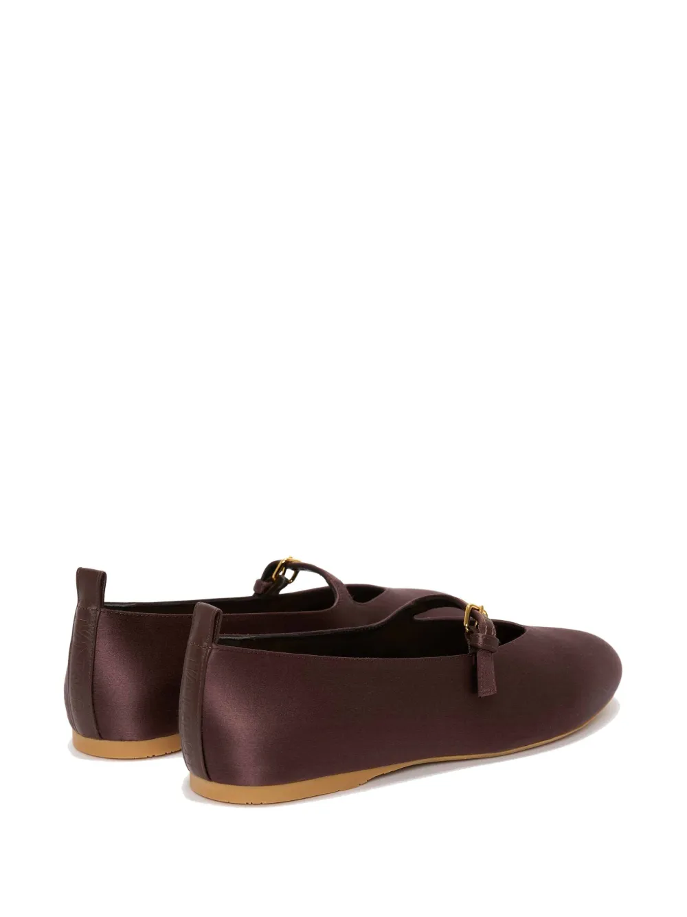 JW Anderson Satijnen ballerina's Bruin