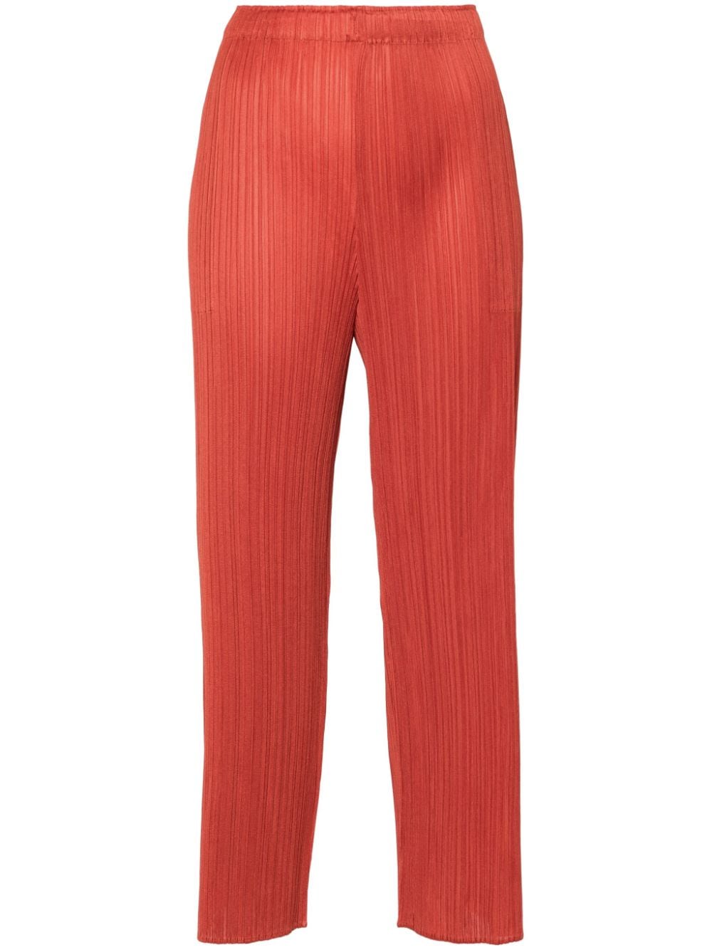 Monthly Colors: April straight-leg trousers