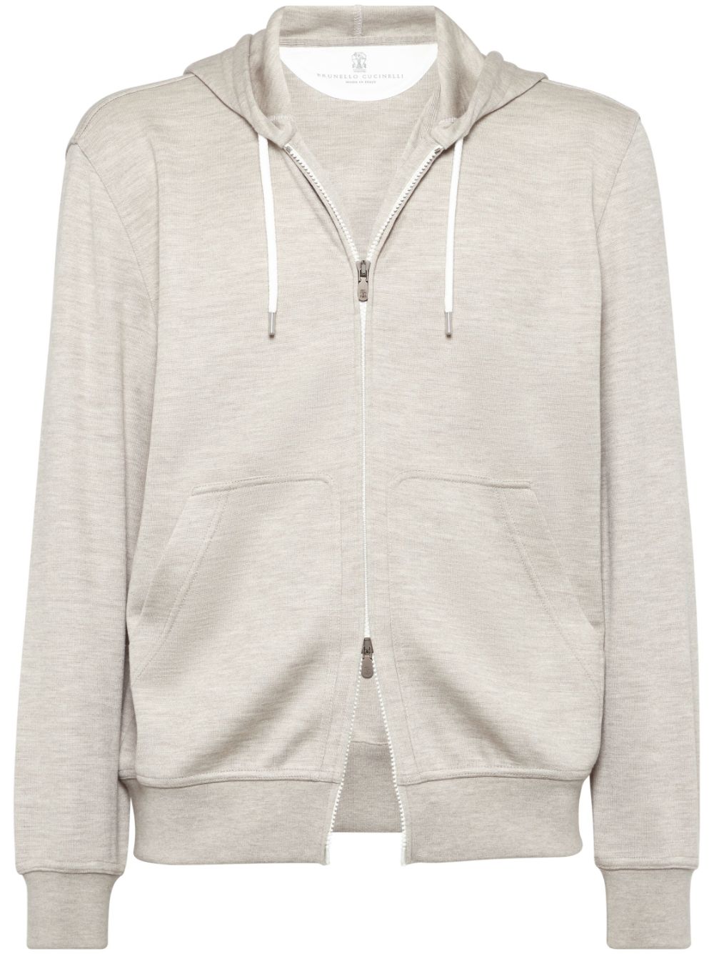 Brunello Cucinelli hooded jacket - Neutrals