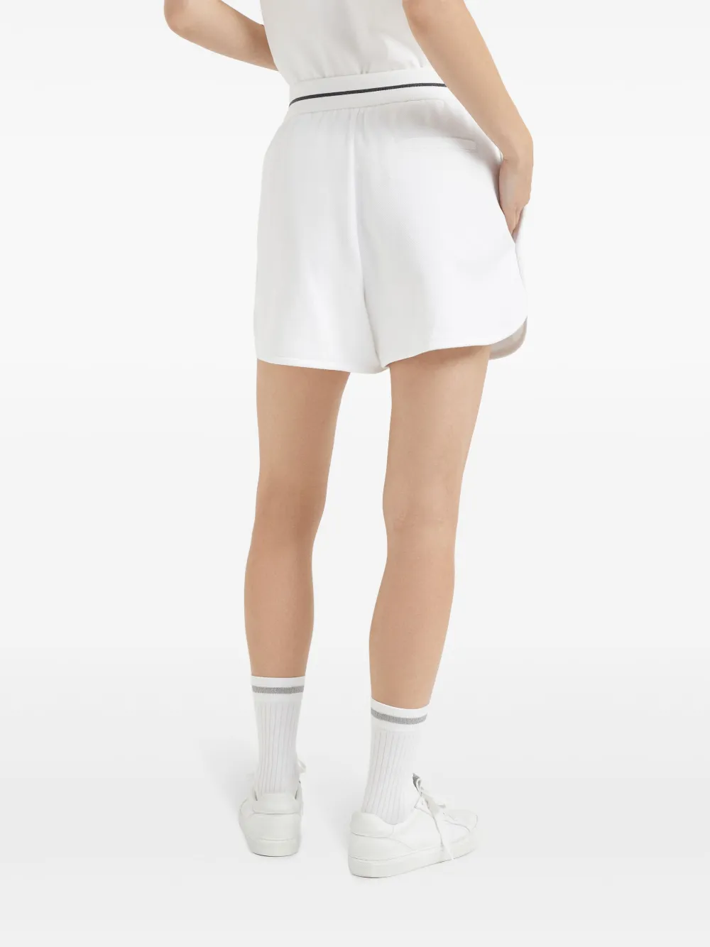 Brunello Cucinelli stripe-detail shorts Women