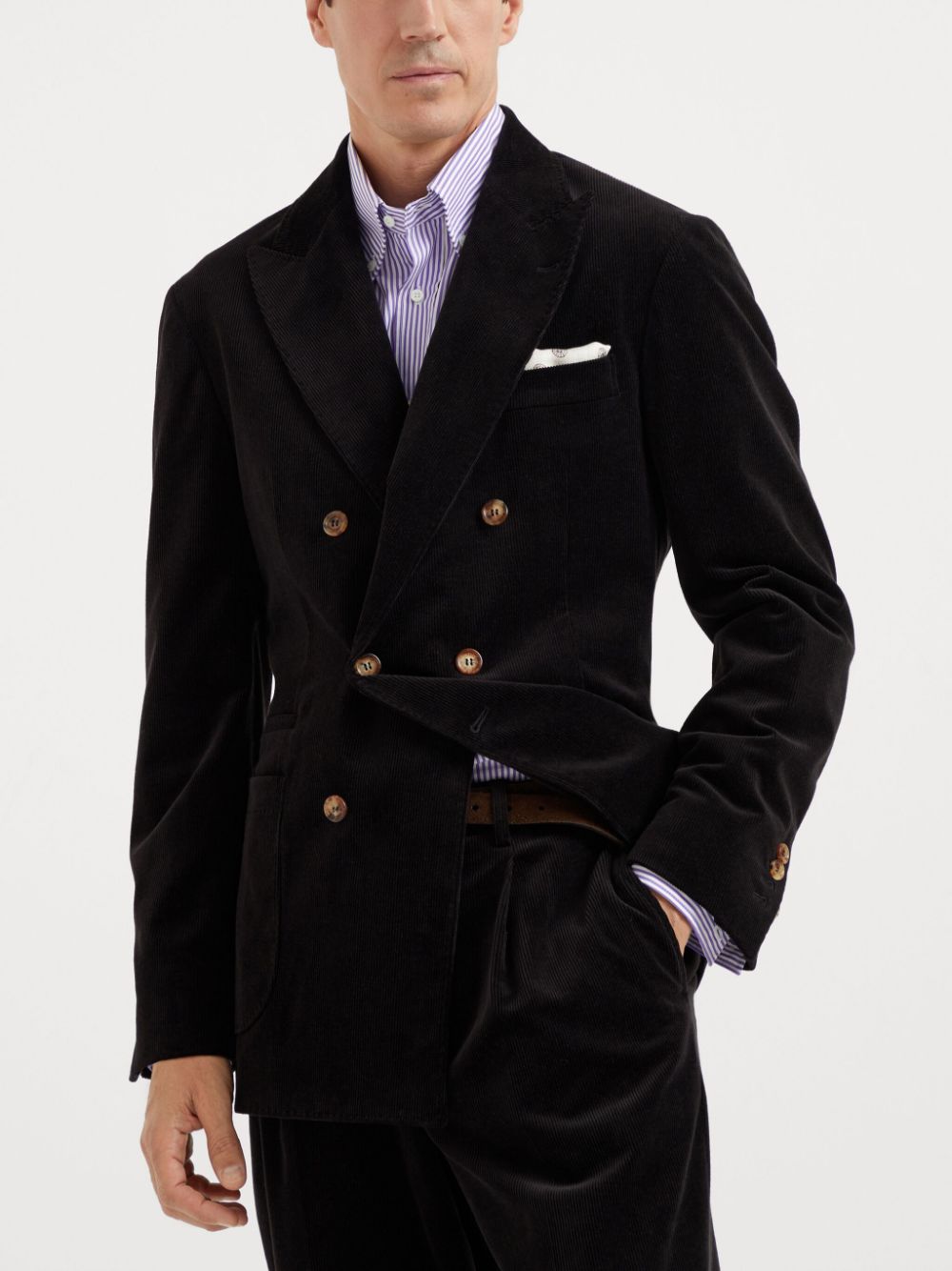 Brunello Cucinelli double-breasted blazer Men