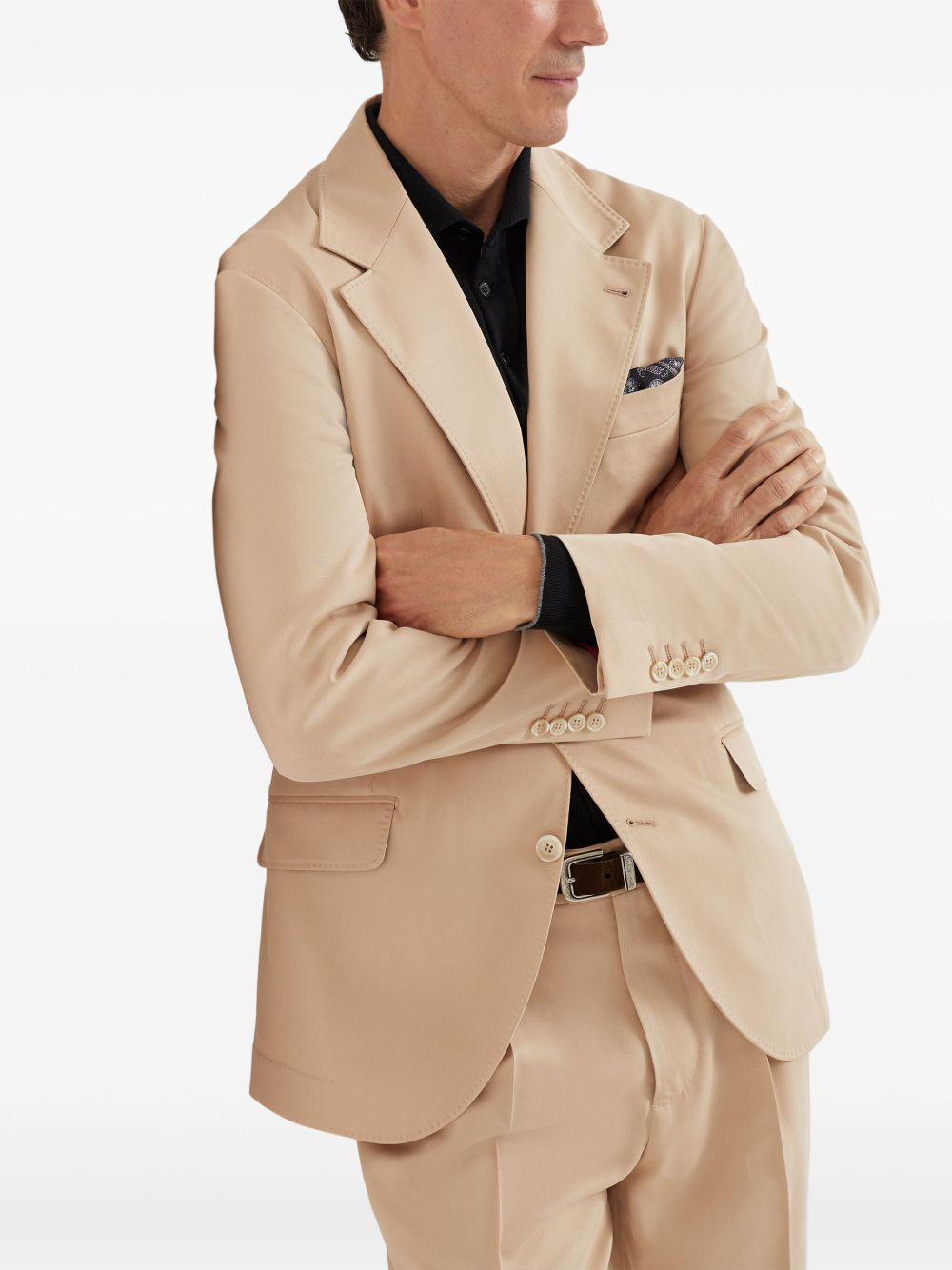 Brunello Cucinelli silk blazer Men