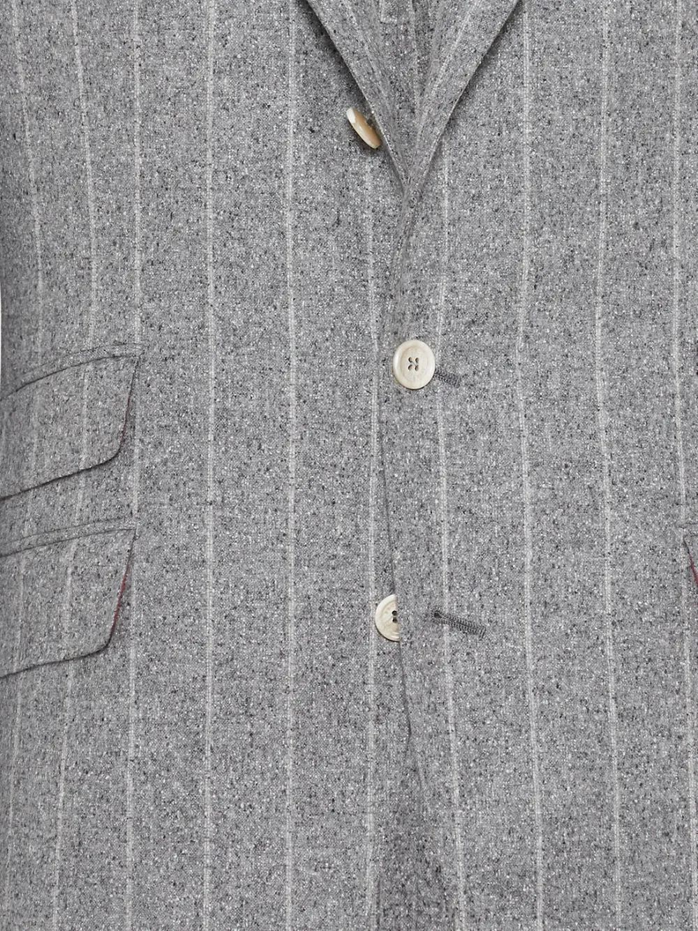 Brunello Cucinelli Gebreide blazer - Grijs