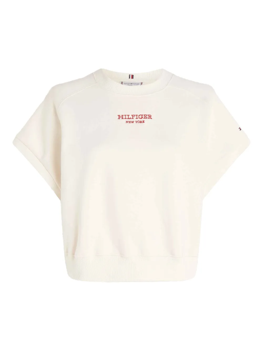 Tommy Hilfiger Sweater met logoprint Wit