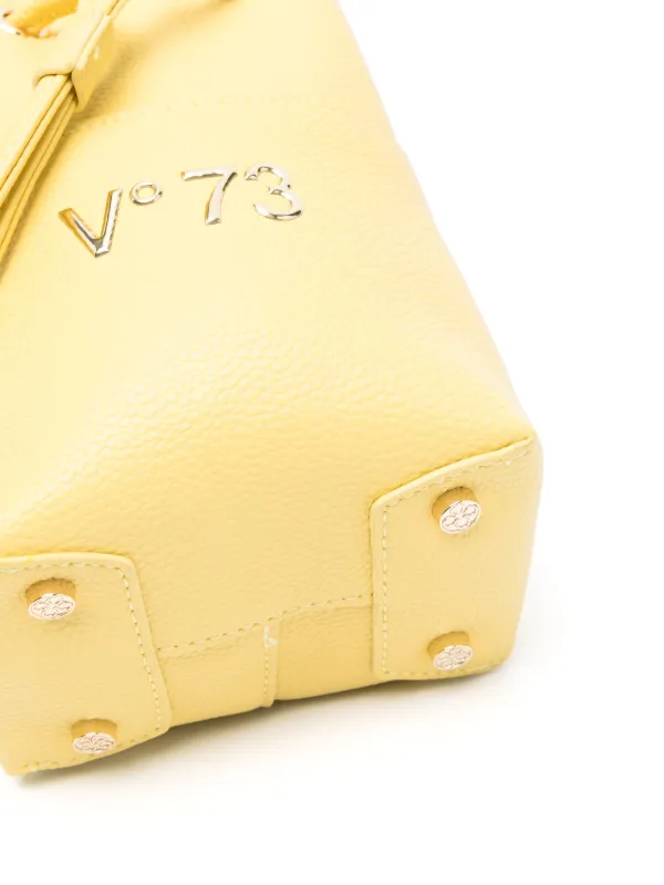 【関税&送料込】V° 73 Bags Golden V°73 logo-lettering Bucket Bag | Yellow | FARFETCH BN