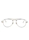 Matsuda pilot-frame glasses - Gold