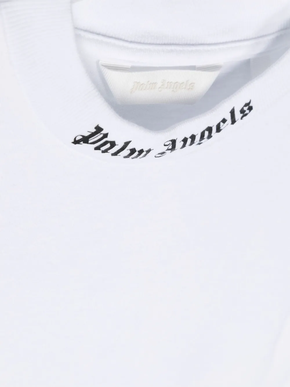 Palm Angels Overlogo T-shirt In White